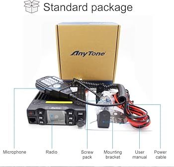 Amazon.com: Anytone AT-778UV UHF VHF 25W Mobile Radio