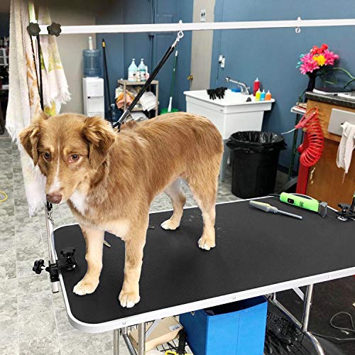 Yaheetech Cheap quality fixed Height sex Dog Pet Cat Grooming cage Table for Large Cats with Overhead laser knife Arm… - Image 8