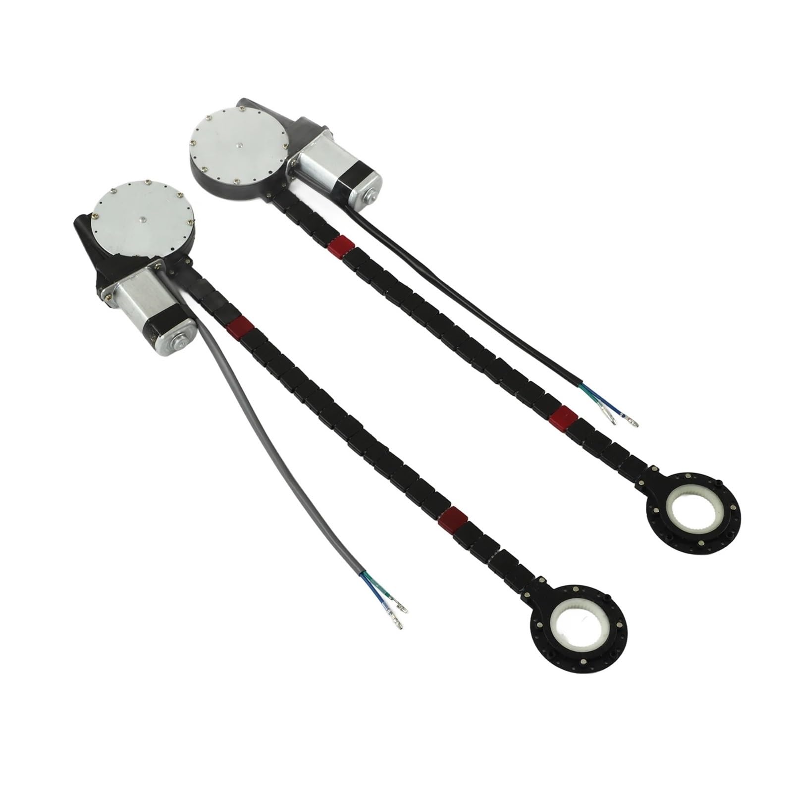 UFITIDU Window Regulator 12V Power Window Lift Regulator Conversion Kit with Power Harness Universal for 2 Door Pickup Trucks Vans SUVs
