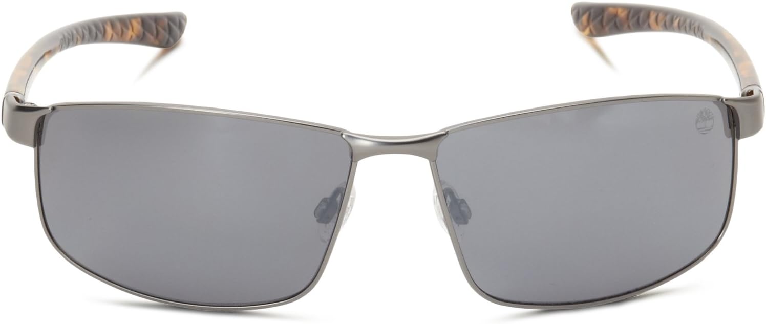 Timberland Men's TB9035SW6109D Polarized Wrap Sunglasses