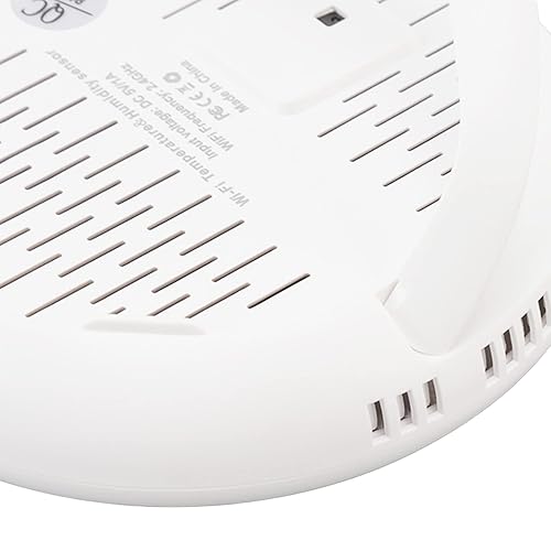 Miniatura 8 de Monitor de temperatura y humedad, termómetro WiFi, higrómetro, termómetro de habitación interior higrómetro con alerta de aplicación, control de