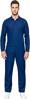 Navy Blue Work Coveralls Men Mechanics Jumpsuit Utility Work Outfit