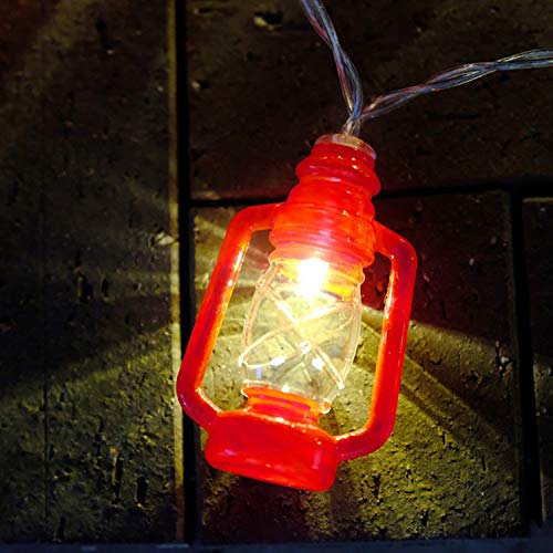 Preisvergleich Produktbild XCXDX LED-Minirotlaterne-Märchenlampe, Die Warme Weiße Inneneinrichtung Der Schnur Hängt