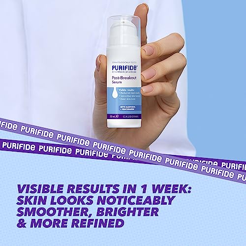 Purifide by Acnecide Post-Breakout Niacinamide Serum with Bakuchiol for Acne Prone Skin & Blemish Control 30ml - Image 4