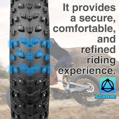 MAKELEN Studded Snow Bike Tires