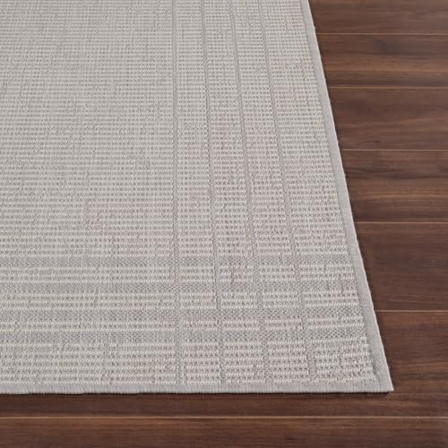 Alfombra boho resistente a los rayos UV para proteger el suelo de terrazas soleadas 7
