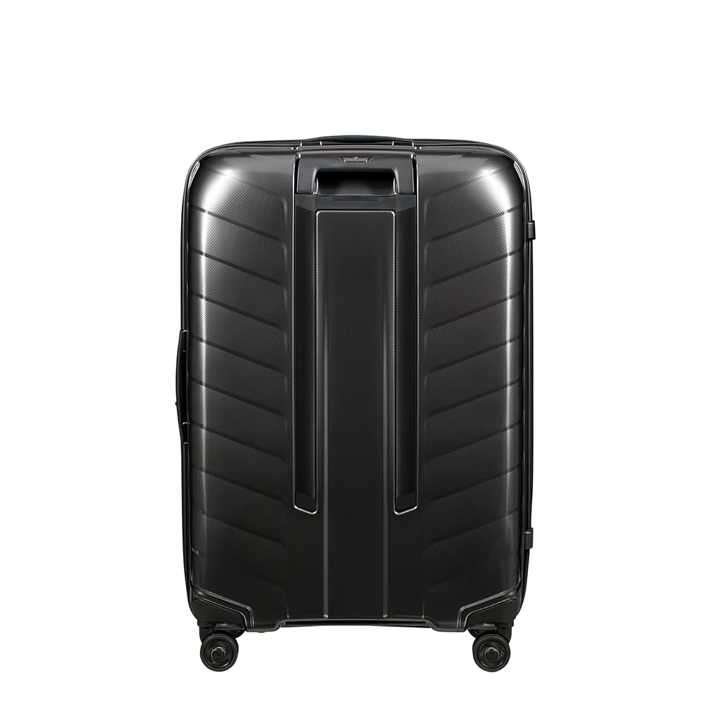 Samsonite Attrix Spinner L, Valigia, 75 cm, 97 L, Nero (Antracite)