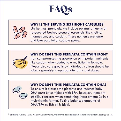 Image of FullWell Women's Prenatal Multivitamin - Healthy Pregnancy Support - Contains Choline & Folate - Supports Fetal Growth & Brain Development* - 240 Count (60 Servings, 2 Pack)