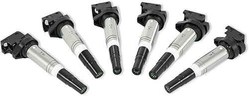 Miniatura 4 de Mishimoto Bobina de encendido compatible con BMW M54, N20, N52, N54, N55, N62, S54, S62 2002+, juego de 6