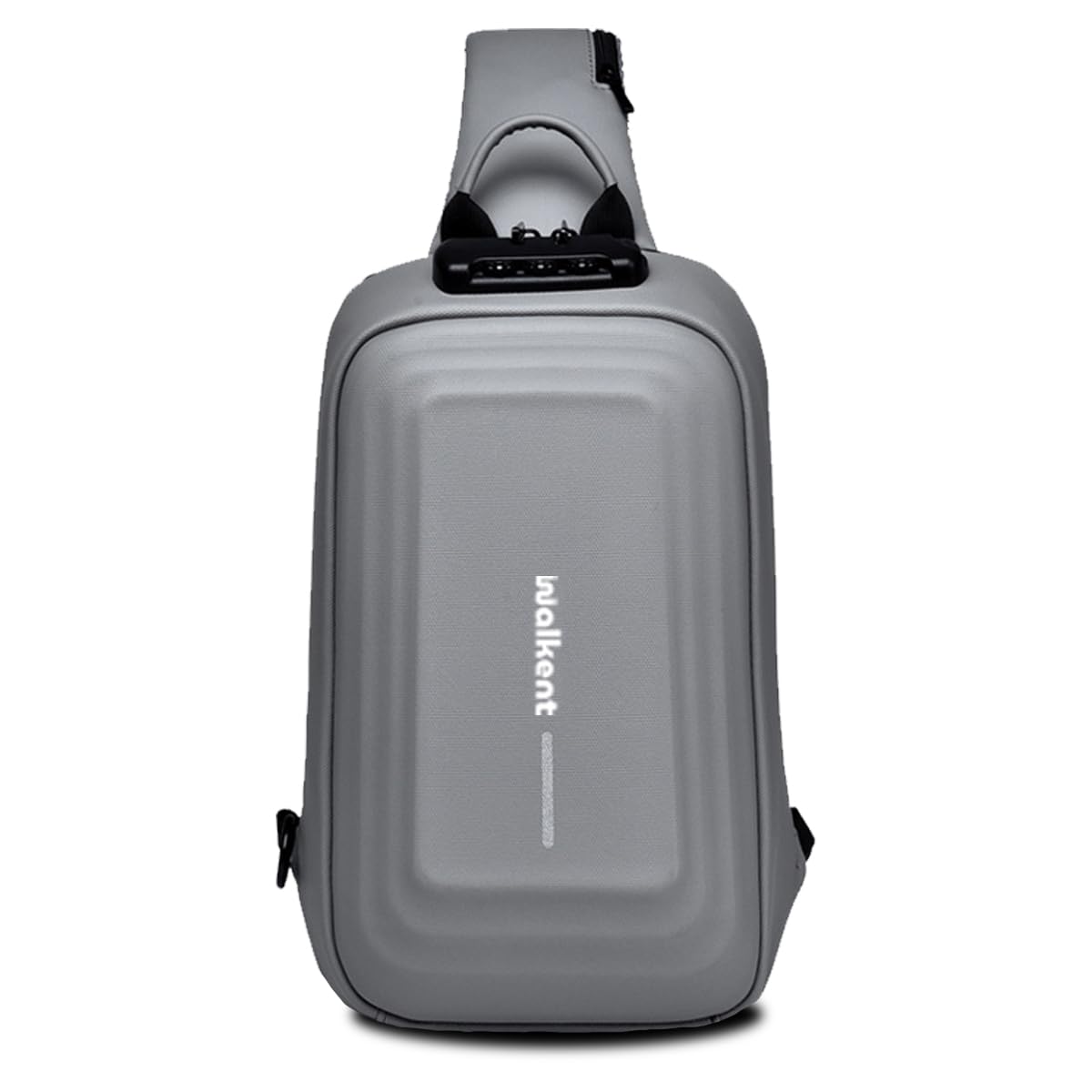 WALKENT Crossbody Sling Bag, Anti-Theft Combination Lock, Waterproof Hard Shell, Chest Waist Bag for Travel, Men, Women - Bling, Black (B0BY9L2ZVZ) Amazon Price History, Amazon Price Tracker