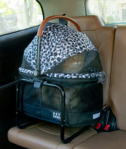 Pet Gear View 360 Pet Carrier & Car Seat With Booster Seat Frame For Small Dogs & Cats With Mesh Ventilation For Easy Viewing, Grey Animal (Pg1140Nzga) #TOP2