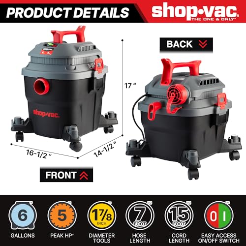 Consejos para Comprar Aspiradora Shop Vac más recomendados. 26 Imagen adicional