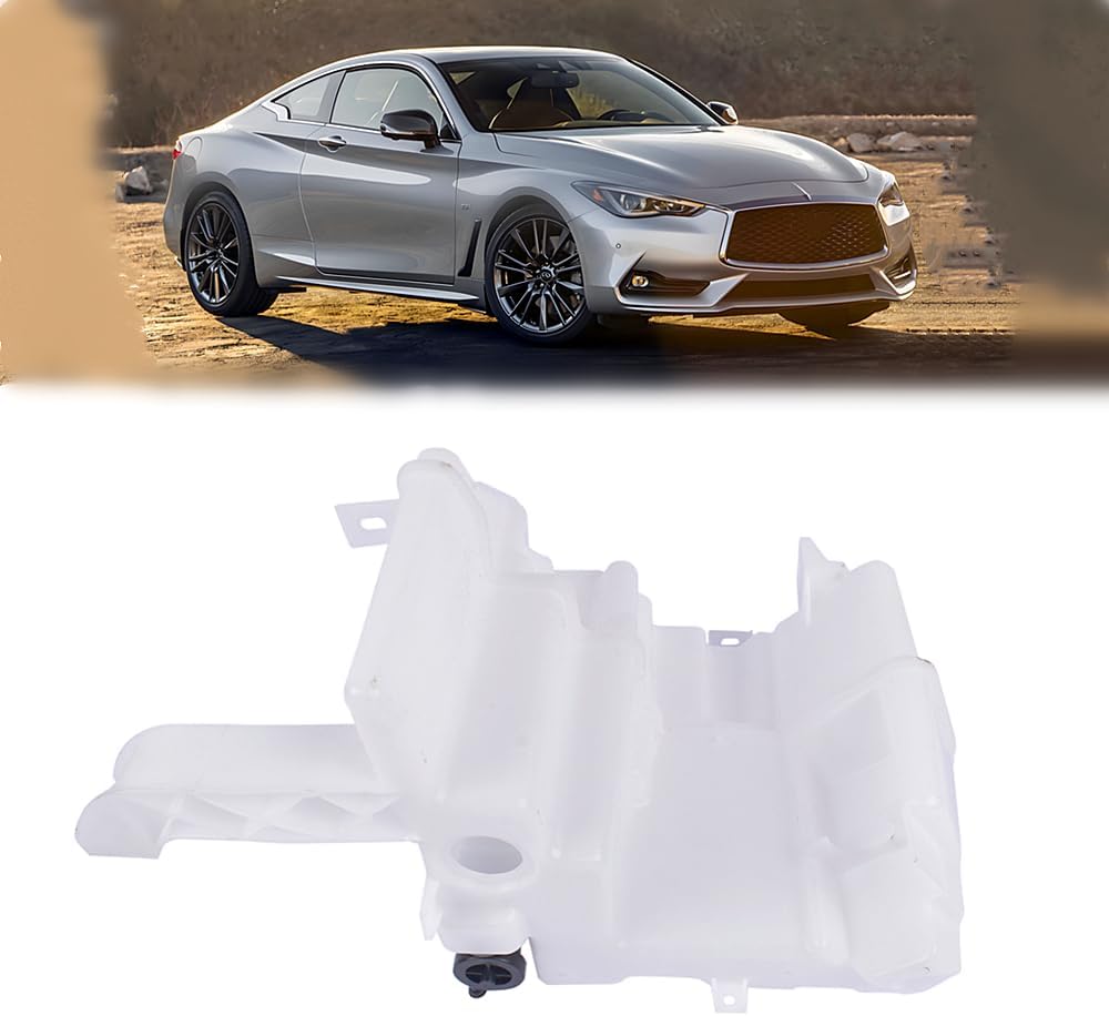 Windshield Washer Bottle Tank with Motor Replacement for Infiniti Q50 Q60 Nissan Z 2014-2020 28910-4HB0A 289104HB0A