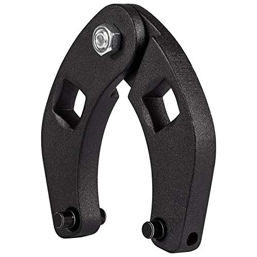 Restrdt Large and Small Adjustable Nozzle Nut Screw Key for Hydraulic Cylinder 1266 and 7463 (Set of 2), Black - Image 2