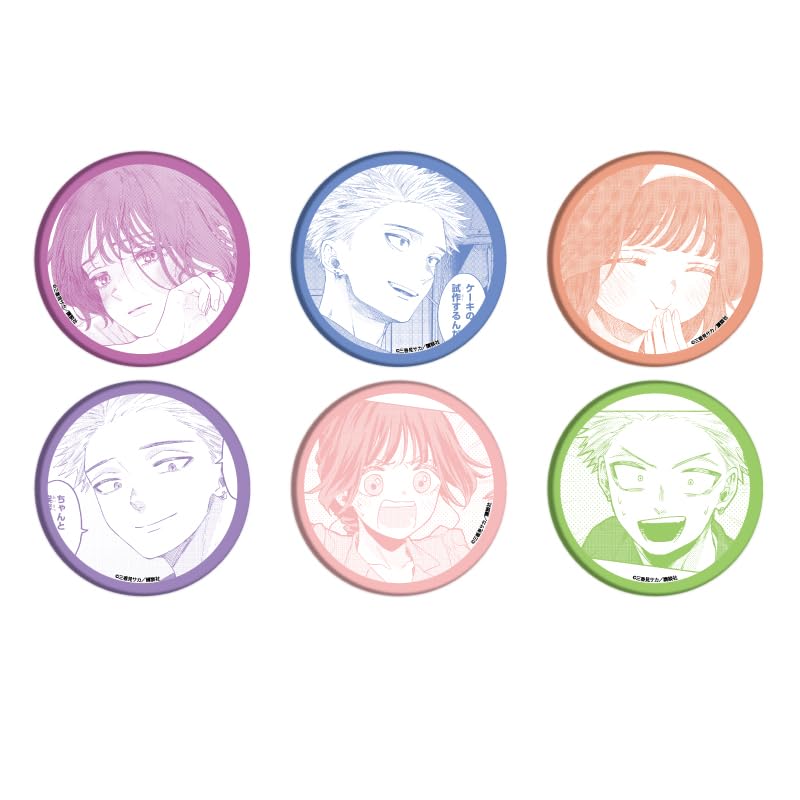 薫る花は凛と咲く 缶バッジ 原作 缶バッジ「TVアニメ『薫る花は凛と咲く』」01/コンプリートBOX