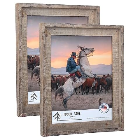 Rustic Barnwood Picture Frames by WOOD SIDE ORBIS Cover