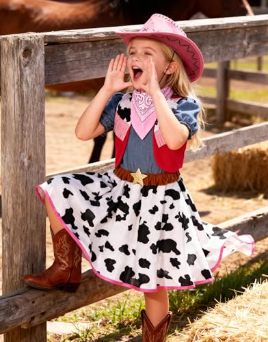 Disfraz Vaquera para Niñas con Sombrero miniatura 5