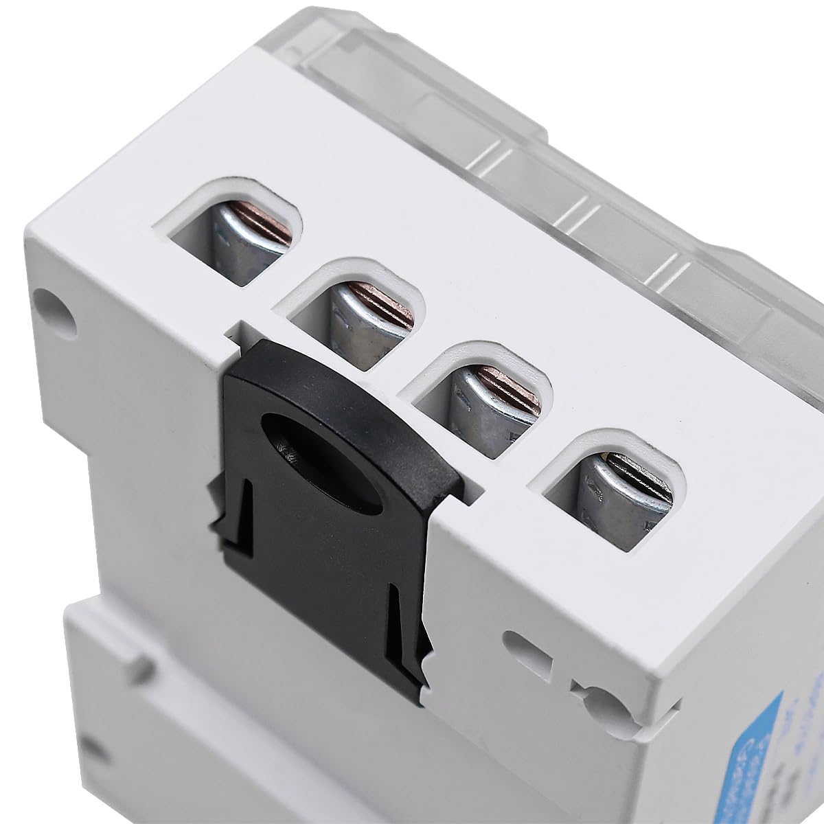 Alnicov Cyfrowy licznik prądu z wyświetlaczem LCD, 3 x 230/400 V, 5 (100) A, licznik pośredni, licznik prądu przemiennego do 35 mm szyny DIN, 3 fazy, 4 przewody