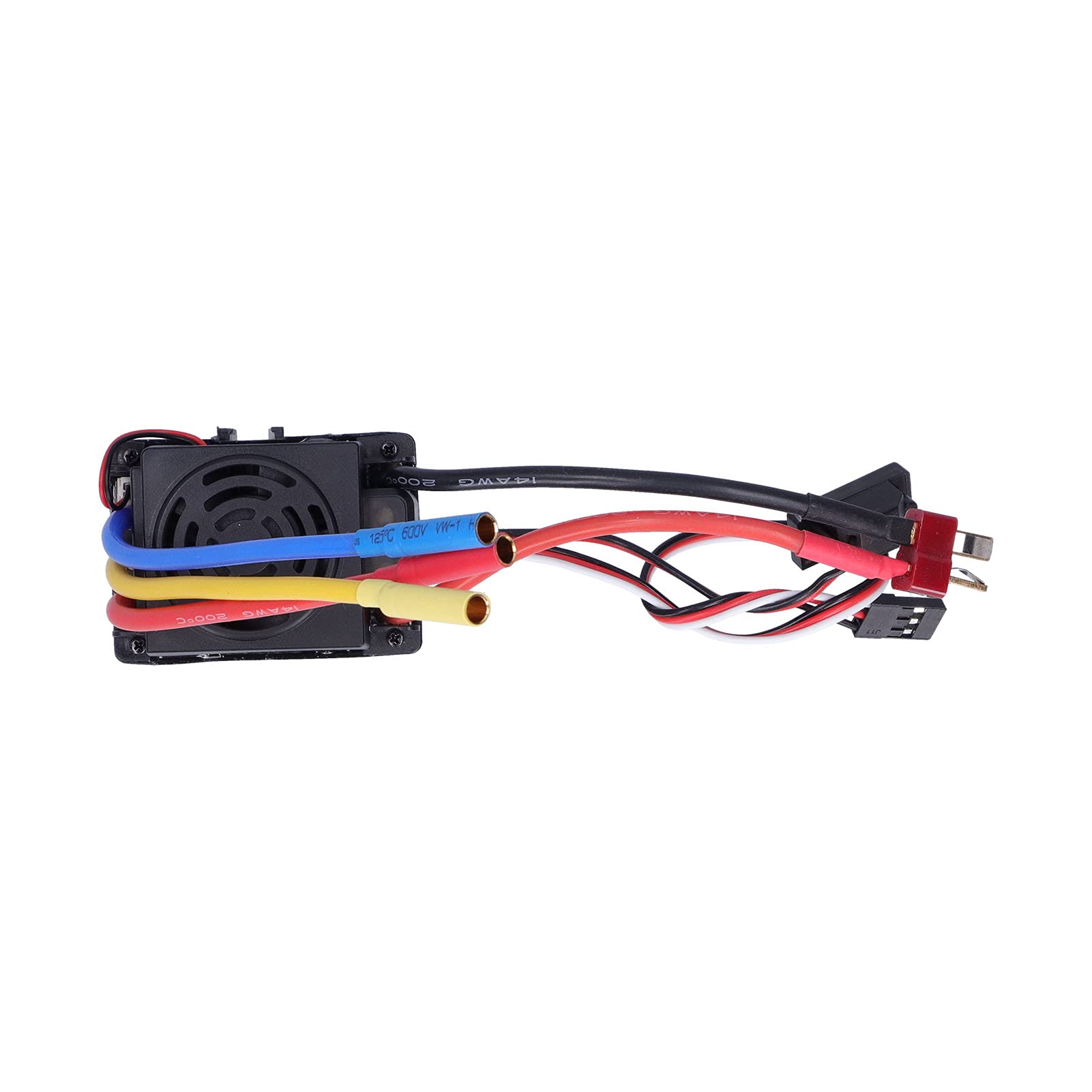 KIMISS Motore Brushless Ed Esc Brushless Esc Plastica 60A Rc Regolatore di velocità Elettronico Senza Spazzole Esc per 1/10 Auto Telecomandata