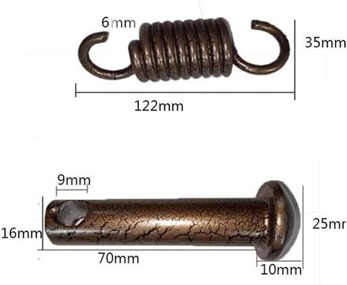 Miniatura 6 de Kit de hamaca para colgar sillas, hamaca de 500 libras de capacidad, resorte y enchufe para colgar cestas, sillas hamacas y columpios de porche