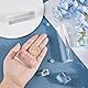 SUPERFINDINGS 4 pièces Acrylique Prismes Triangulaires Clair Photographie Prisme Cristal Prisme Équilatéral Pour L’Enseignement de la Physique du Spectre Lumineux