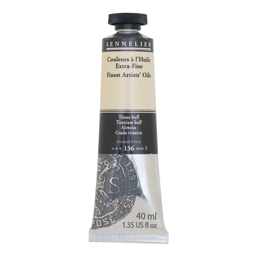 New 40ml Artist Oil Titanium Buff Series 1