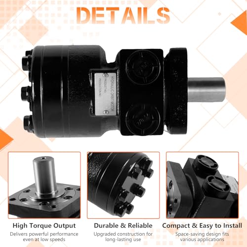 Image of Hydraulic Motor 103-1011-012 1031011012 103-1011 1031011 New Hydraulic Gerotor Motor Replacement for Eaton Char-Lynn H Series