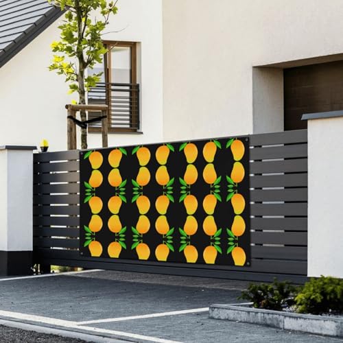 Bannières et drapeaux imprimés mangue pour décoration de vacances - 5