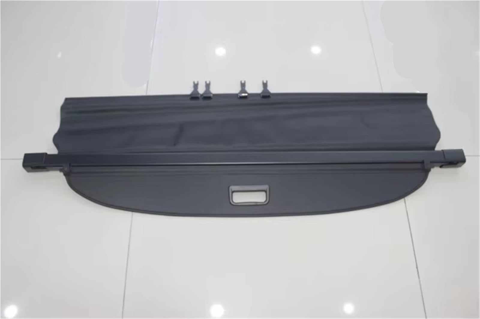 Genérico para Ford para Everest 2016 2017 2018 Cubierta Maletero Lona Aluminio Privacidad Pantalla Protección Seguridad Sombra Trasero Trunk Estante Paquetes
