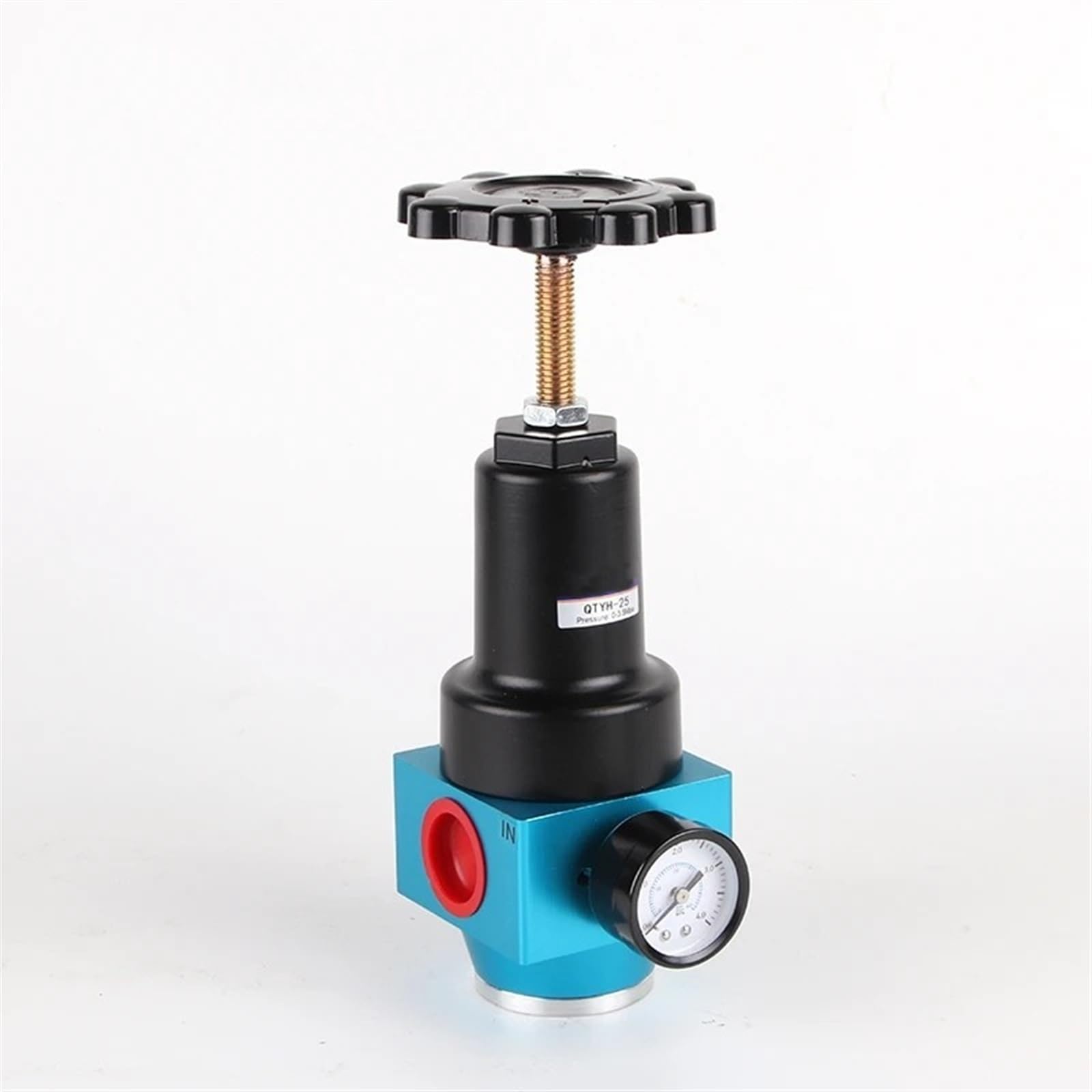 QTYH-8 QTYH-10 QTYH-15 QTYH-25 QTYH-50 1/4 3/8 1/2 2 BSPT przyłącze wlotowe pneumatyczne wysokie ciśnienie 0~40 bar regulator powietrza z manometrem (QTYH-20)