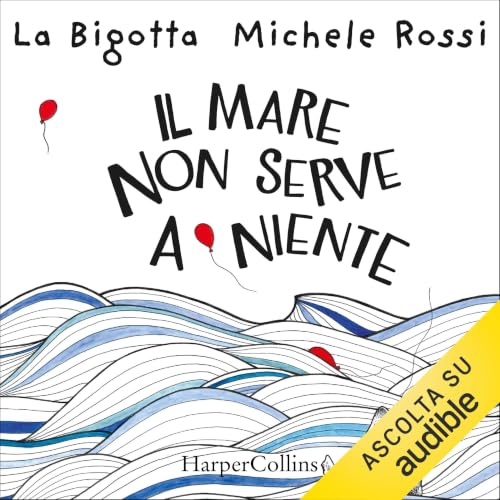 Diseño de la portada del título Il mare non serve a niente