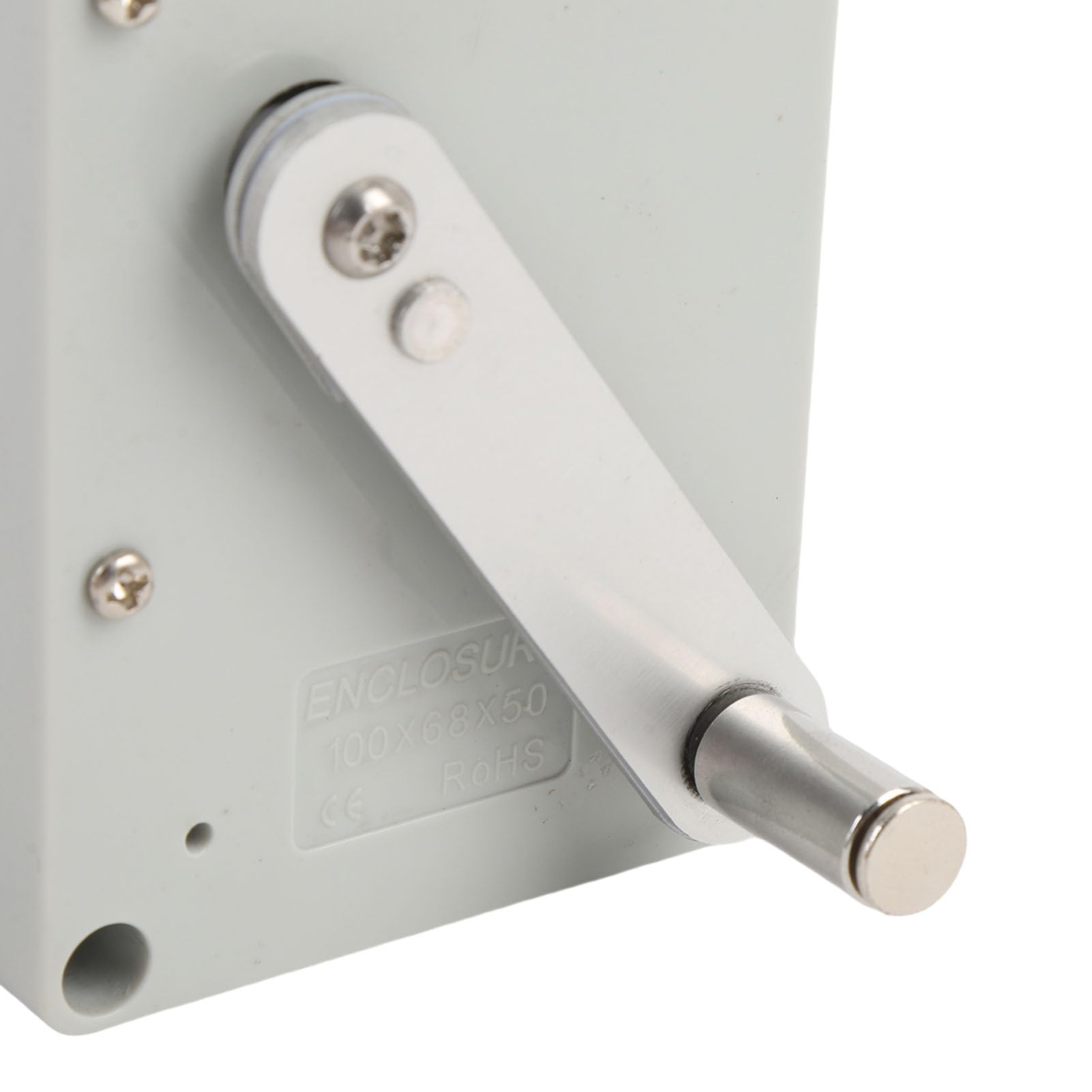Generatore a manovella con uscita USB Generatore di corrente manuale portatile per alimentatore di emergenza da campeggio all'aperto ABS metallo compatto leggero