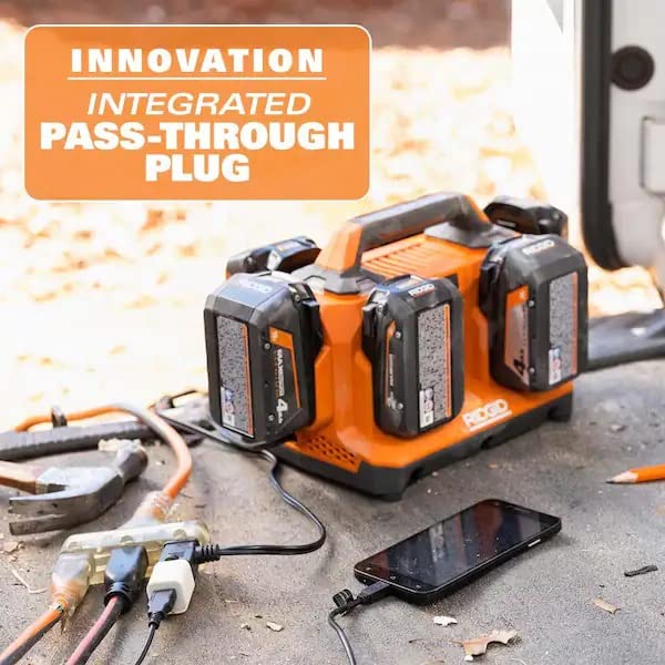 18V 6-Port Sequential Charger