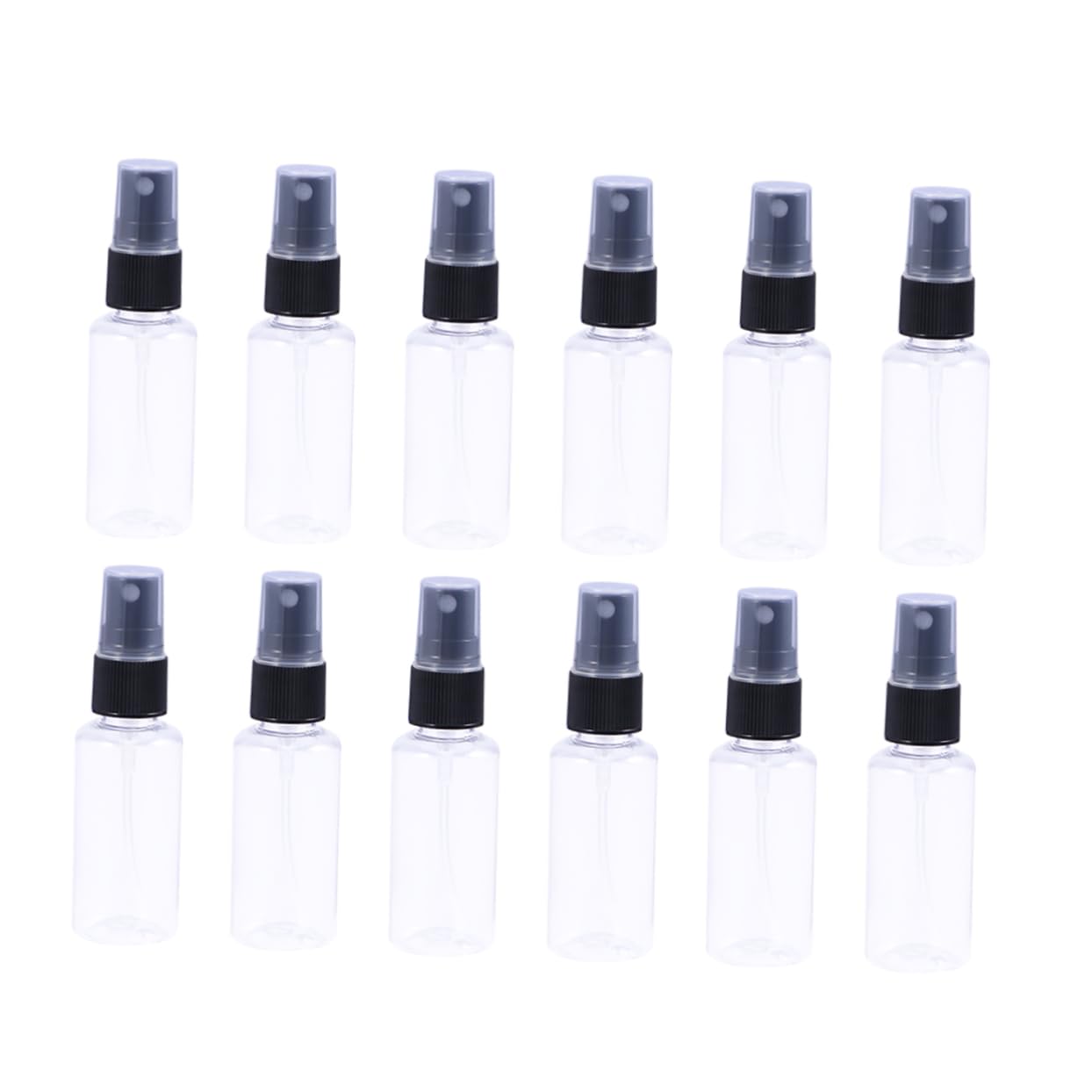 FRCOLOR 36piezas Botellas De Spray De Plástico Pack De Rellenables y Portátiles Para Viajes Sin Fugas Aleatorios Para Perfume y Desmaquillante