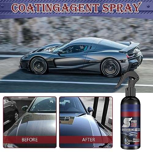 Ceramic Car Coating Spray Set for Quick, High Protection Renewal and Restoration