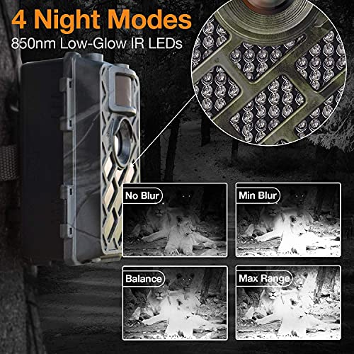 WingHome 630 Wildkamera,Trail-Kamera, Rehjagd Überwachungskamera, Zubehör mit Leica M6, 0,4s...