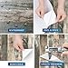 FunStick Grey Weathered Wood Contact Paper for Countertops Waterproof Self Adhesive Wood Wallpaper Peel and Stick Woodgrain Contact Paper Removable Wooden Wall Papers for Desk Cabinets Walls 12
