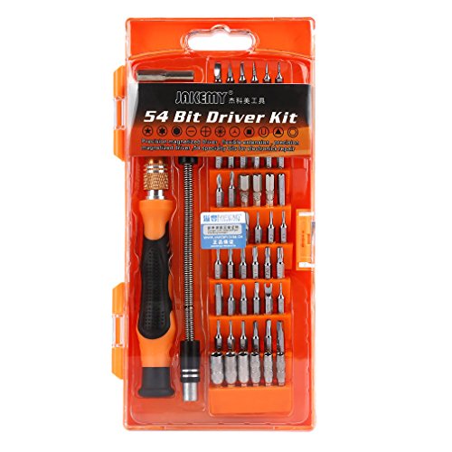Tsing 58 en 1 juego de destornilladores, precisión destornillador eléctrico Bit juego de accesorios, kit de herramientas de reparación para teléfono móvil, Tablet, PC, Macbook