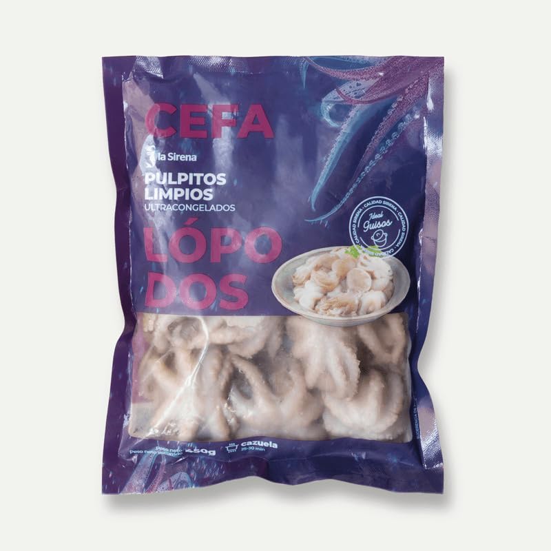 La Sirena Pulpitos 450g (Congelado)