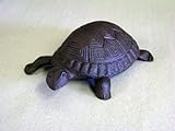 Unbekannt Gartenfigur Schildkröte Gusseisen