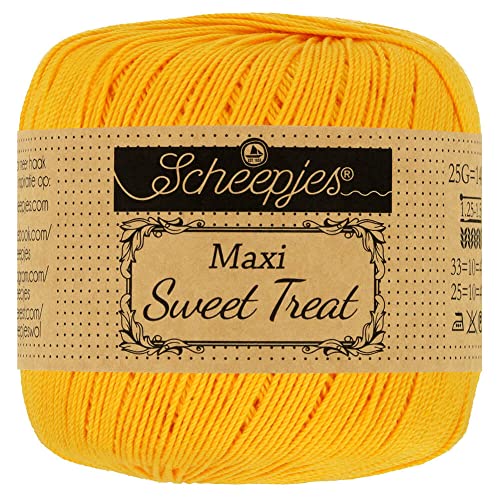 - Maxi Sweet Treat 208 Filato - 10x25g giallo oro