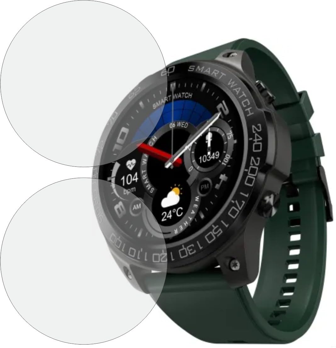TELTREK Screen Guard for Noise Noisefit Venture Smartwatch Screenguard, Edge to Edge TPU Fiber Film not Tempered Glass Screen Protector for Noise Noisefit Venture (Pack of 2) (B0CN1S3YHN) Amazon Price History, Amazon Price Tracker