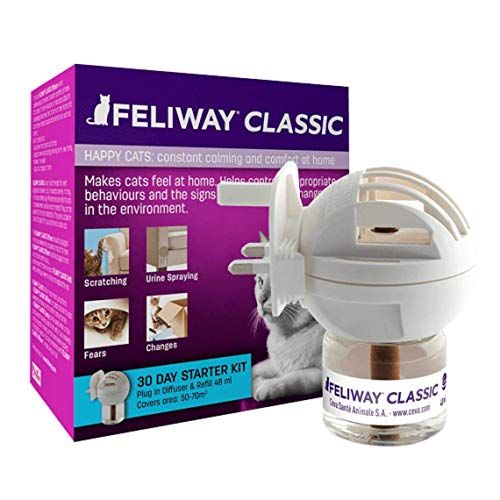 Feliway Klassieke 30 dagen Starter Kit Diffuser en Refill, 48 ml