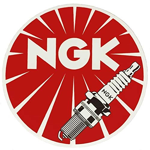 Amazon.co.jp: NGK 丸型ロゴ ステッカー 点火部品 スパーク