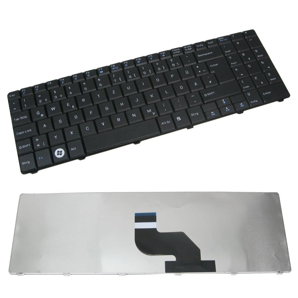 Trade-Shop Laptop-Tastatur Deutsch QWERTZ - Ersatz Für Medion Akoya Notebooks