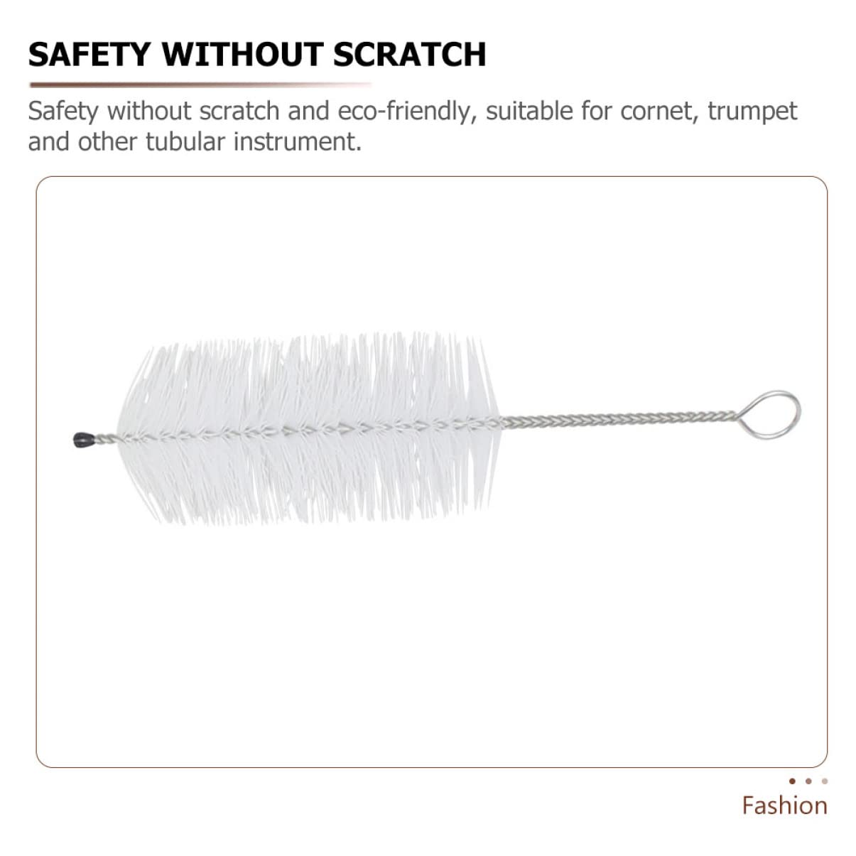 Abaodam Complete Trumpet Cleaning Tools Kit 5-piece Set for Trumpet Cornet Flute Cornet Cleaning Brush