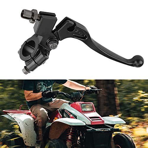 SUPRBIRD Palanca de embrague Moto Manetas Moto Universal 7/8 '' 22mm Palanca de Freno Plegable con Percha para 50CC - 125CC Dirt Pit Bike ATV Motocross Motocicleta