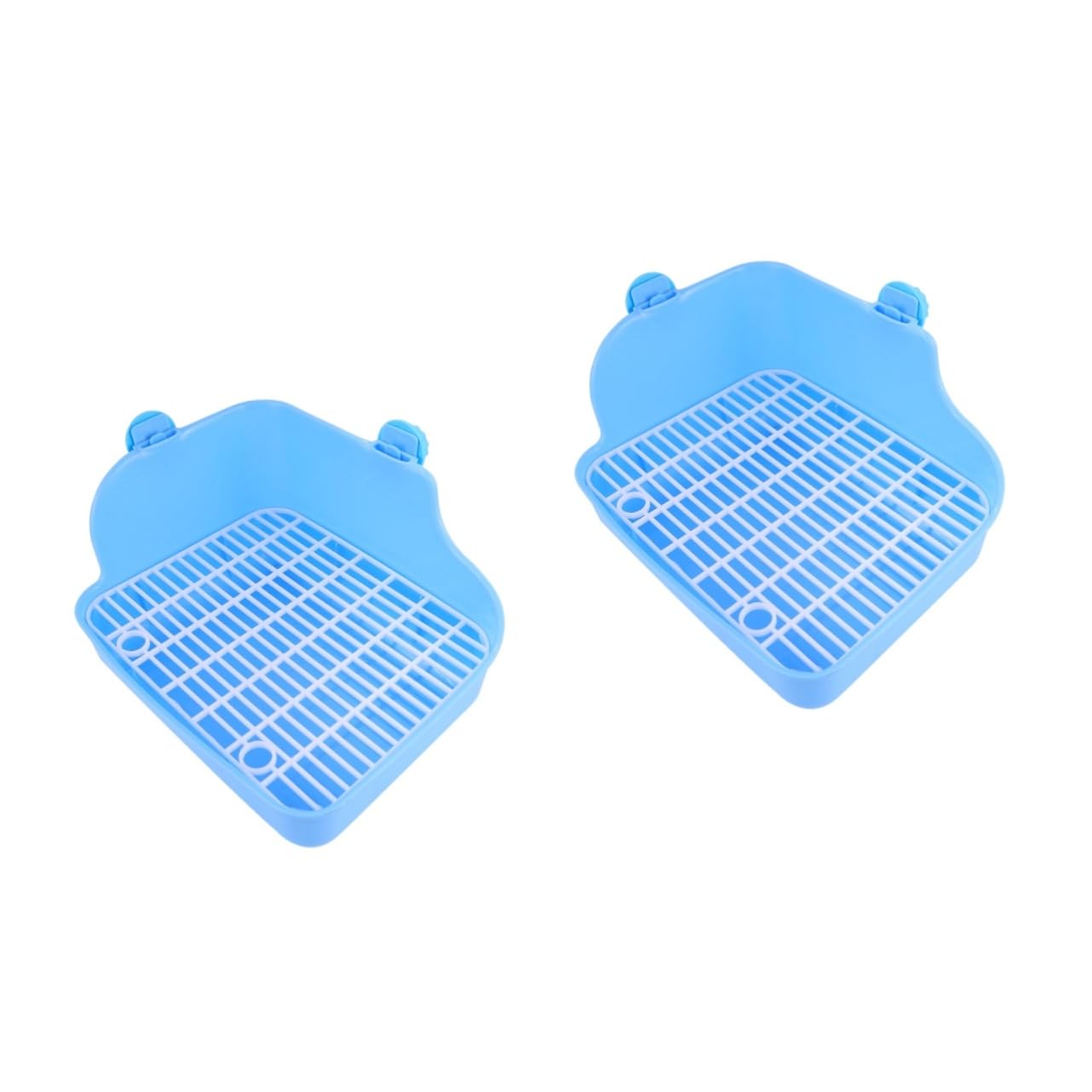Mipcase 2stücke Pet Toilet Trainer Für Kleine Tiere Haustiertoilette Für Hamster Kaninchen Frettchen Und Chinchillas Mit Zufälliger Schraubenfarbe Einfach Zu Reinigen Verwenden