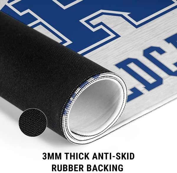 Skinit Large Gaming Mouse Pad - Officially Licensed University of Kentucky Wildcats Design with Stitched Edges, Waterproof, Non-Slip Rubber Base, Desk Mat for Keyboard & Mouse, 31.5" x 11.8" inches