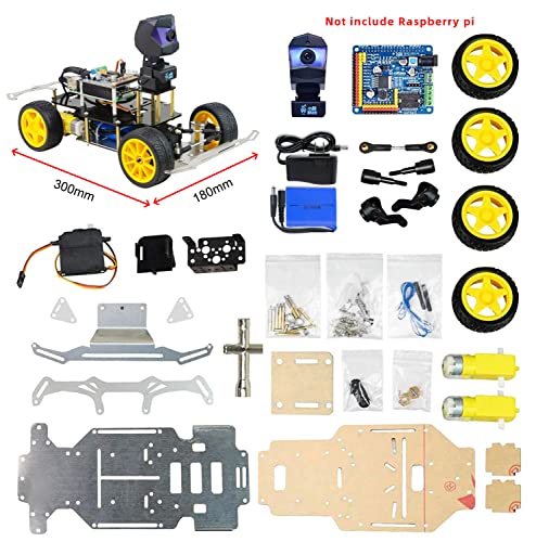 Image of Donkey Car Starter Kit Open Source DIY Self Driving Platform for Raspberry Pi Small Scale Cars (Without Raspberry Pi)